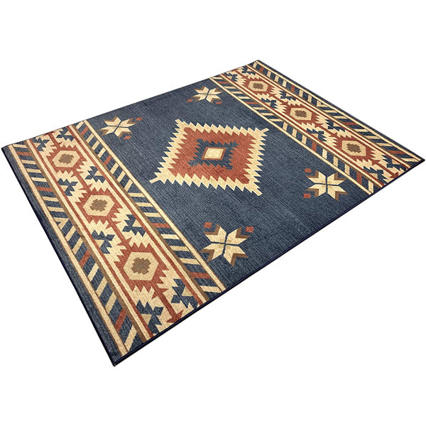 Millwood Pines Southwestern Area Rug Hotel Quality Natural Canvas